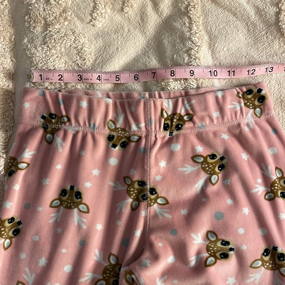 Adorable Fawn Velour PJ Bottoms - Picture 3 of 6